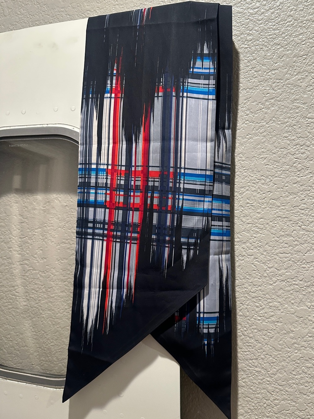 American Airlines flight attendant scarf